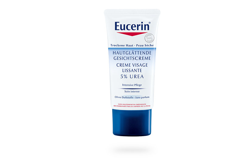 Eucerin Hautglättende Gesichtscreme 5% Urea für trockene bis sehr trockene Haut