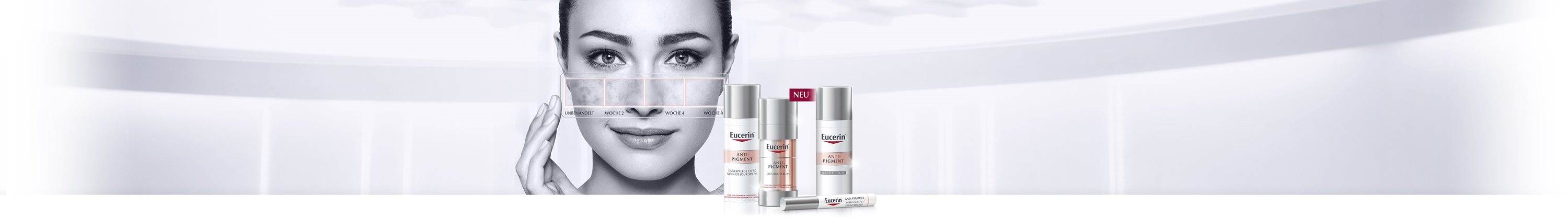Eucerin Pflegeserie Anti-Pigment gegen Pigmentflecken