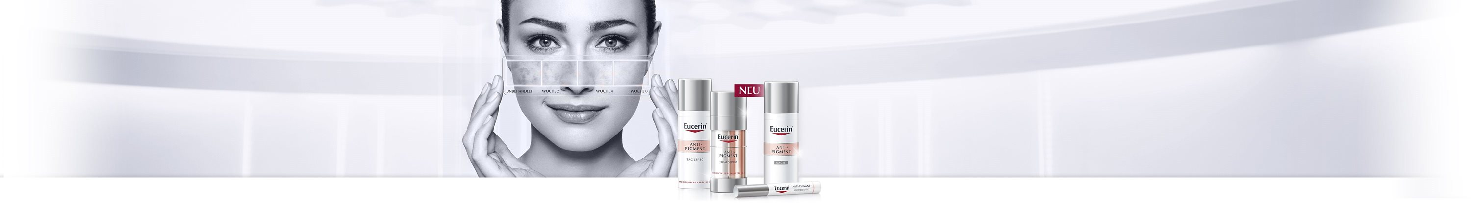 Eucerin Pflegeserie Anti-Pigment gegen Pigmentflecken